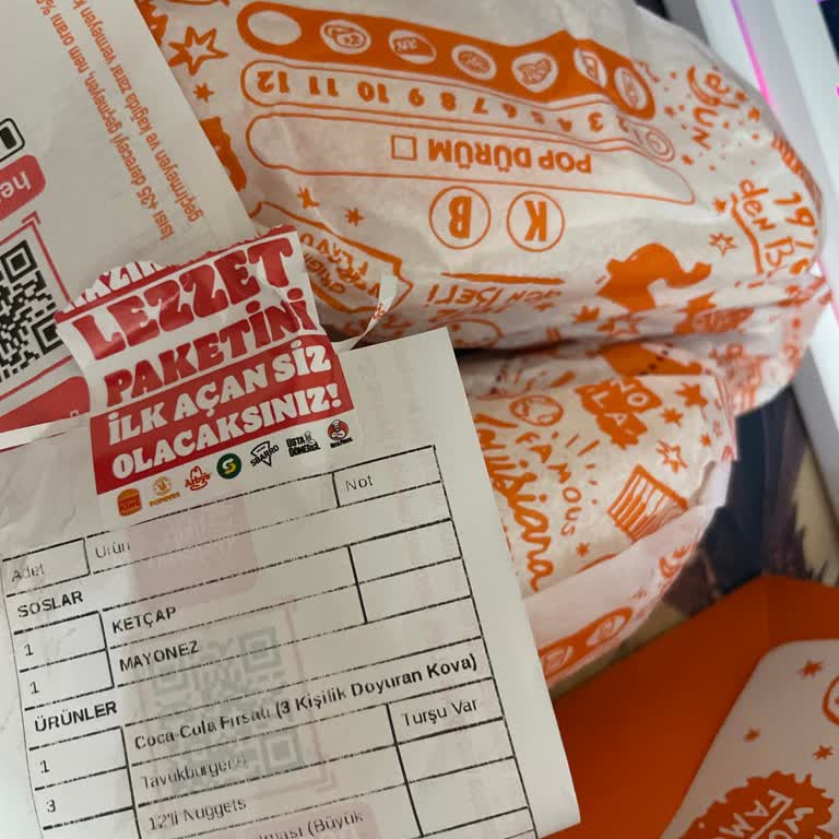 Popeyes Siparişimde Tavuk Burger Eksik Ve İletişim Kurulamıyor