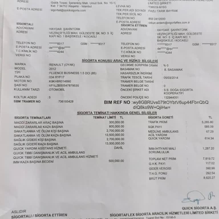 Quick Sigorta’nın Dosya İşlemlerindeki Uzun Bekleme Ve Çelişkili Bilgilendirmeler