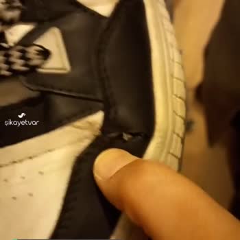 U. S. Polo Assn. Ayakkabıda Defo Var