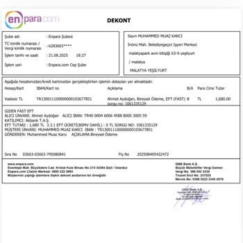 Instagram Kartviziti Ödemesi İçin 1.680 TL’nin İadesi Ve Hizmet Sağlanması Talebi