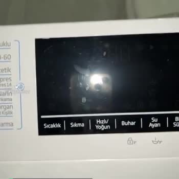 Beko Makinede Dijital Kısmın Lekelenmesi