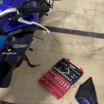 Premium Motosiklet Hava Filtresi Vidasının Takılmaması