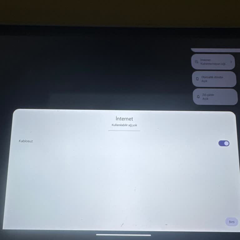 Lenovo Tab 11 Tabletimde Sürekli Wi-Fi Kopma Sorunu