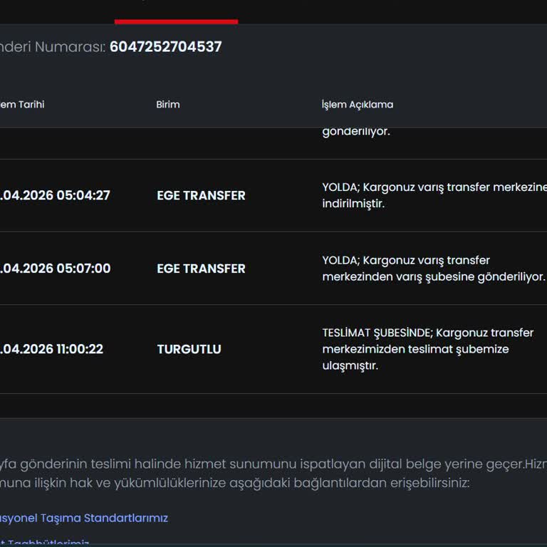 Turgutlu Şubesinde Tekrarlanan Teslimat Sorunları Ve Ücretsiz Yeniden Gönderim Talebi