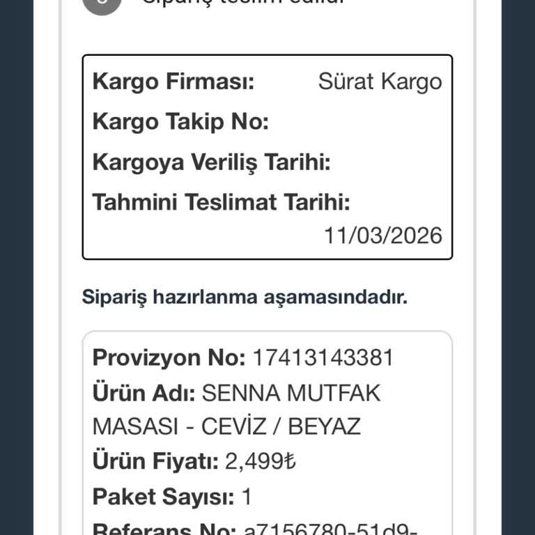 Siparişimin Yetkisiz İptali Ve Uzun Süreli Teslimatsızlık