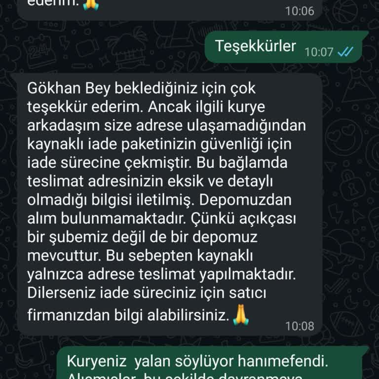Hepsijet'te Sahte Adreste Yok Notu Ve Teslimat Gecikmesi