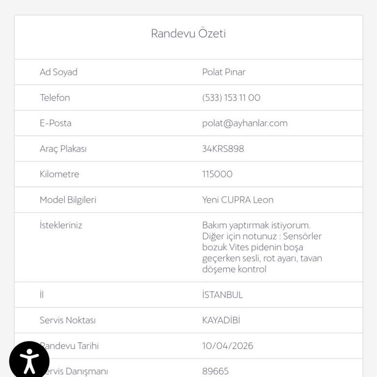 Randevu Saatinde Karşılama Eksikliği Ve Danışmanın Resmi Olmayan Tutumu