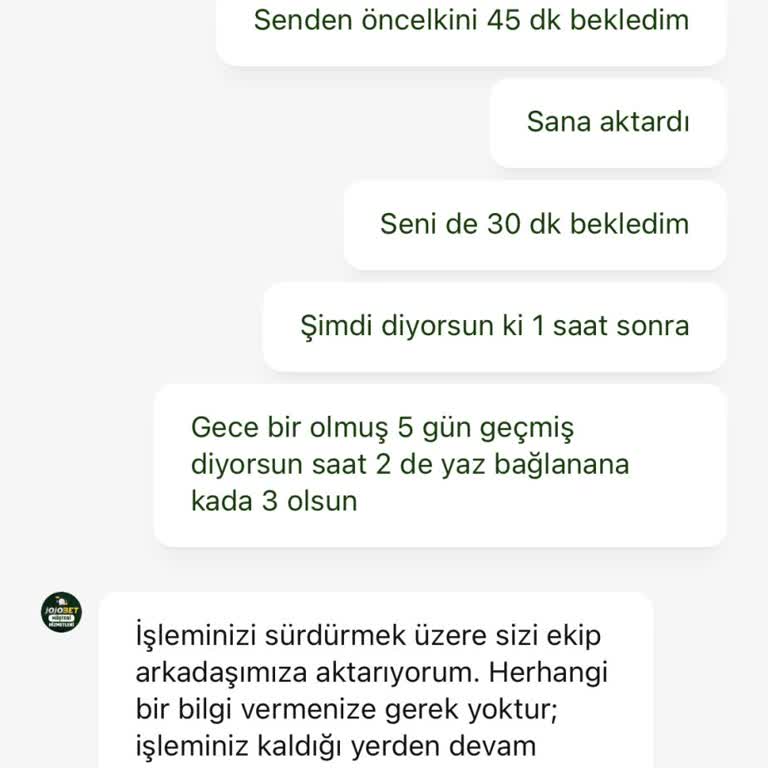 Jojo Bet’ten 289.000 TL Çekim Eksikliği Ve Acil Ödeme Talebi