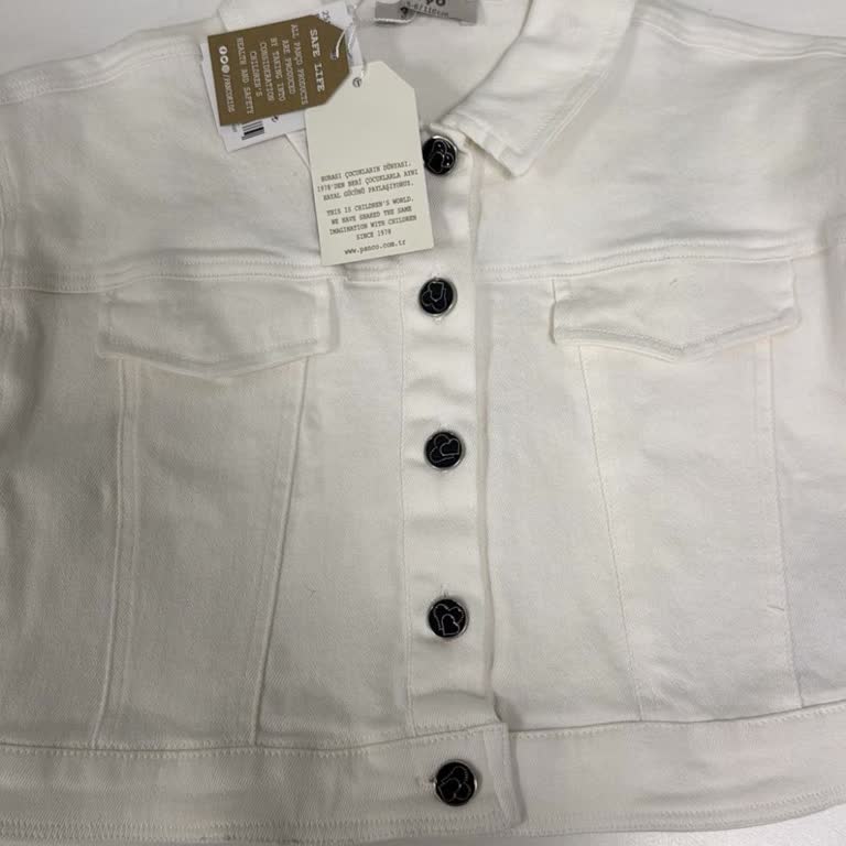 Lekeli Beyaz Kot Ceket İçin Acil İade Talebi