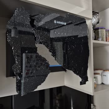 Hoover Davlumbaz Camı Kendi Kendine Kırıldı Garanti Dışı Değişim Reddi