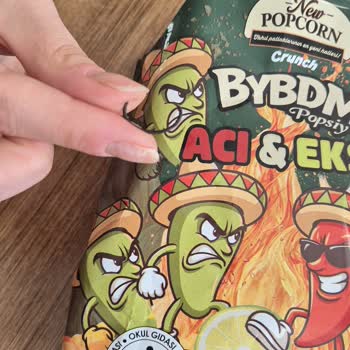 New Popcorn Ürünün İçinde Demir Parçası Çıktı