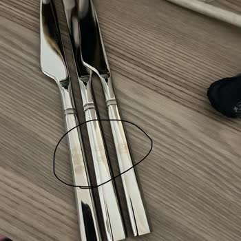 Emsan Mutfak Tatlı Bıçaklarındaki Üretim Hatası Ve Servis İlgisizliği