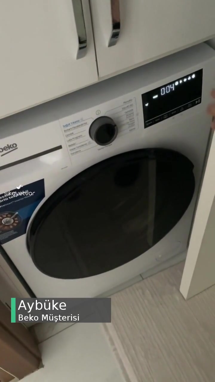 Beko Çamaşır Makinesi Sesli Ve Sarsıntılı Çalışması videonun kapak resmi