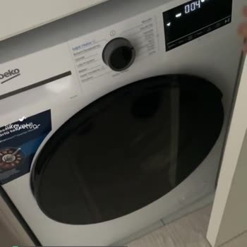 Beko Çamaşır Makinesi Sesli Ve Sarsıntılı Çalışması