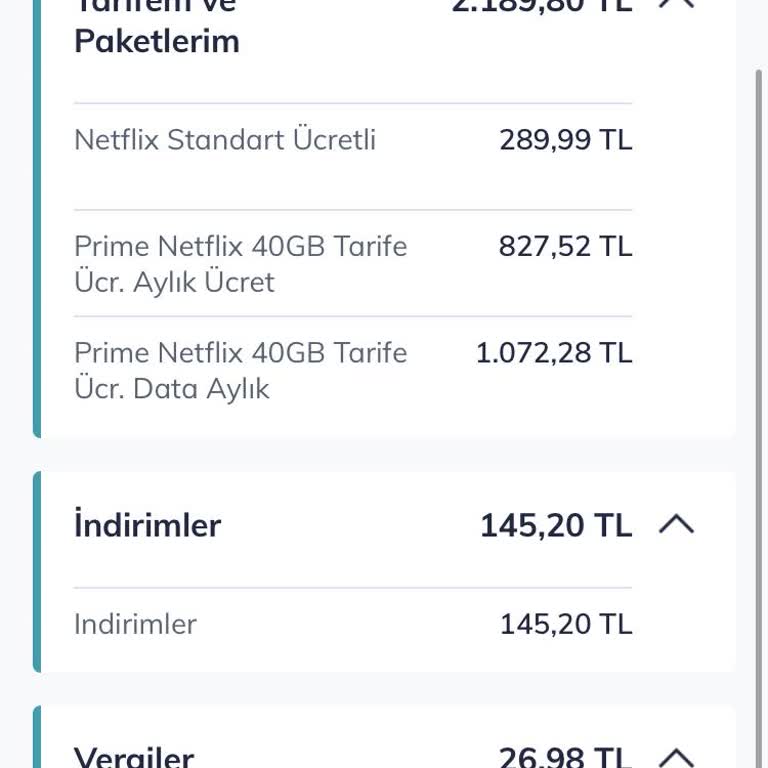 İzinsiz Netflix Paketi Ve Aşırı Fatura İtirazı