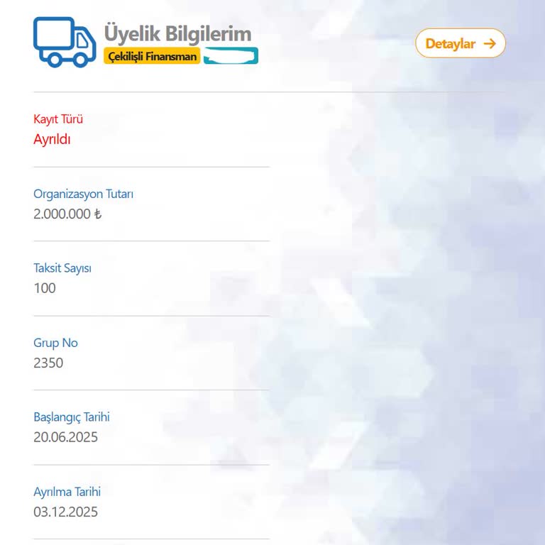 Eminevim Şubesinde Alınan Organizasyon Ücretinin İadesi Talebi