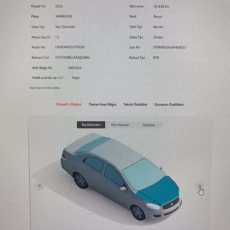 Ağır Hasarlı Renault Megane Satışı Ve Yetersiz İade Teklifi