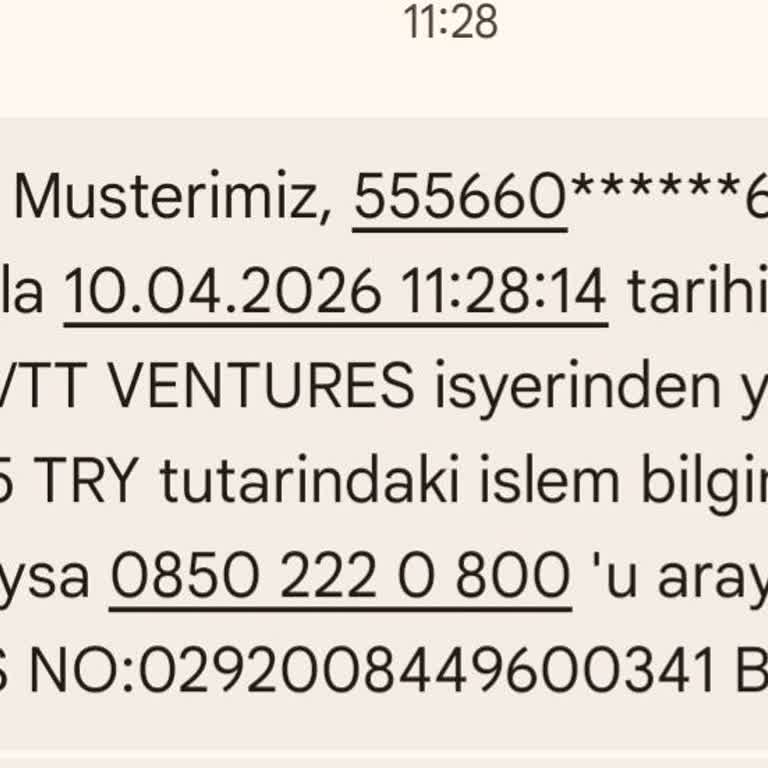 Denizbank Kredi Kartıma İzinsiz İşlem, Geri Ödeme Talebi