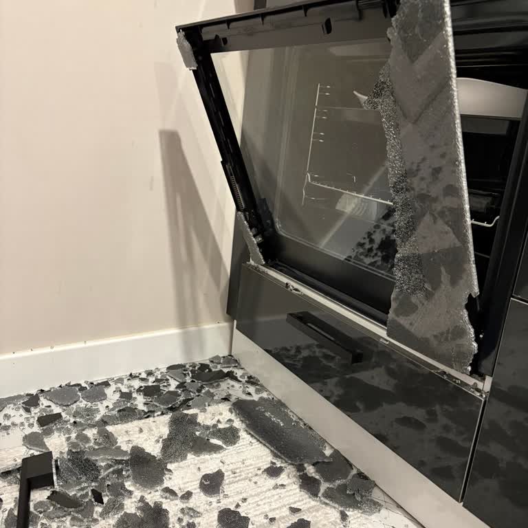 Bosch Fırın Kapı Camının Kendi Kendine Kırılması Ve Garanti Kapsamında Ücretsiz Değişim Talebi