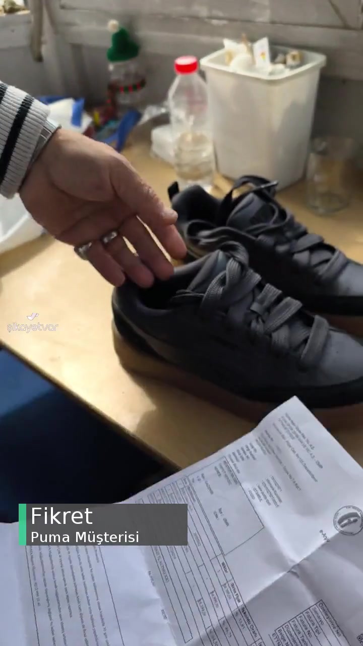 Puma İzmir Gaziemir Optimum Ayakkabıya Red Verdi! videonun kapak resmi