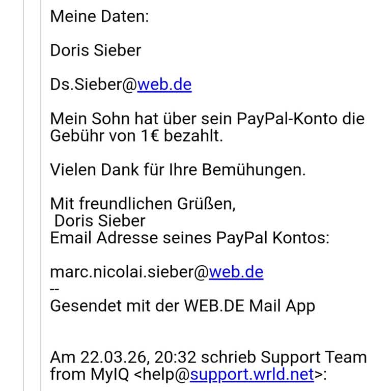 Ich Wurde Bei MyiQ Ohne Klare Zustimmung In Ein Abo Eingeschrieben