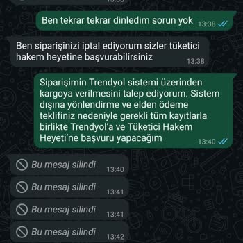 Satıcı WhatsApp Üzerinden Ek Ücret İstedi Ve Hakaret İçeren Mesajlar Attı