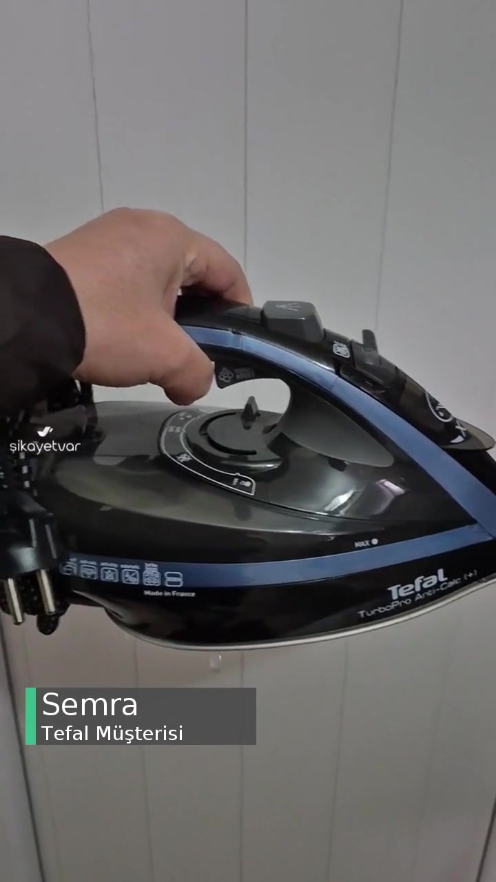 Tefal Ütüden Foşur Foşur Su Akıyor! videonun kapak resmi