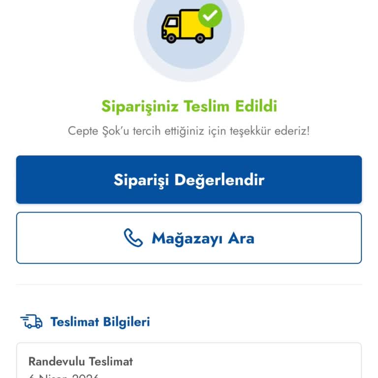 Şok Market Online Alışverişte Eksik Yoğurt Ve Ücret İadesi Yok