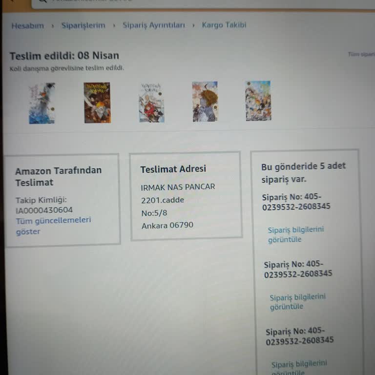 Teslim Edilmemiş Sipariş İçin Acil Çözüm Talebi