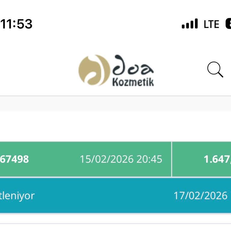 Doa Kozmetik Siparişim Hazırlanıyor Durumunda Kilitlenmiş Ve Tam İade Talebim