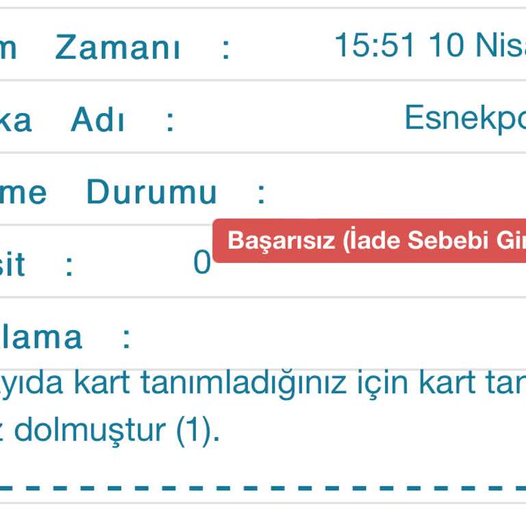 GPay'de Kart Tanımlama Sınırı Nedeniyle Alışveriş Yapamama