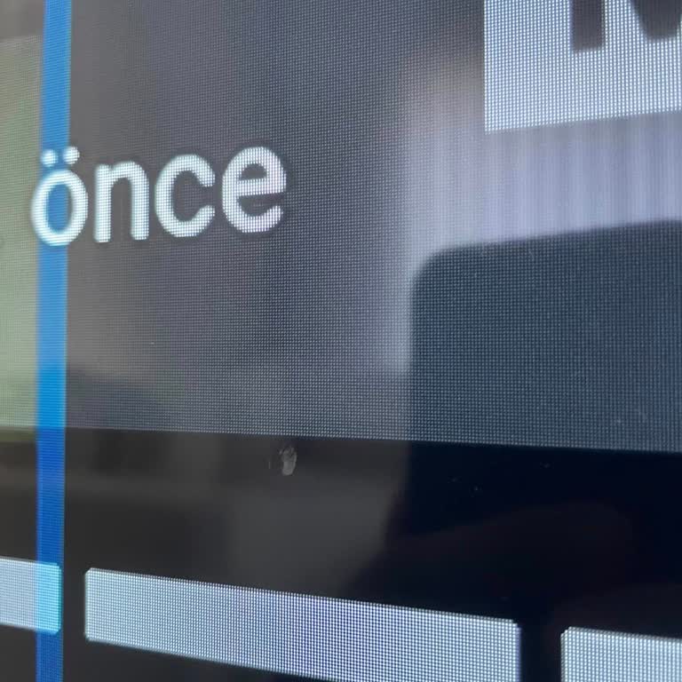 Samsung 65 İnç OLED S85D Televizyonunda Ekran Kabarcığı Problemi Ve Değişim İsteği