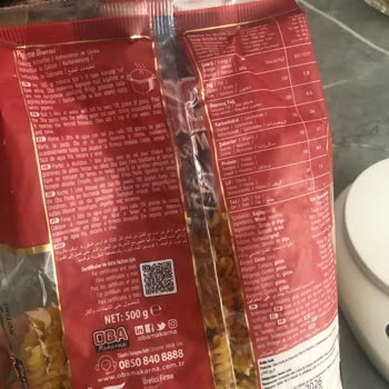 Oba Makarna Etiketinde 500 Gram Yazıyor Gerçekte 332 Gram