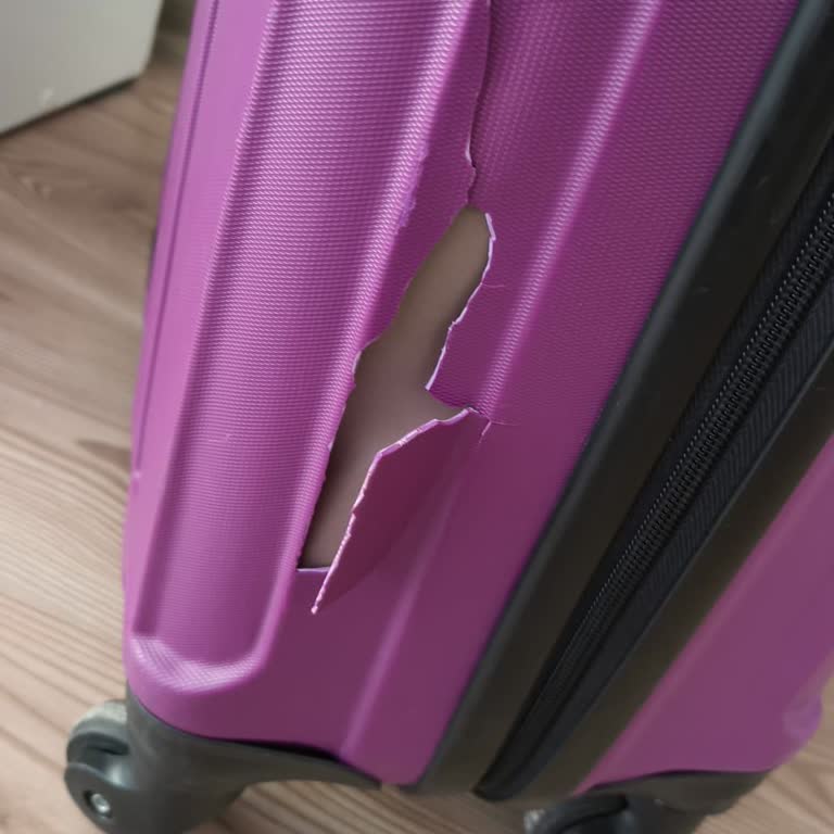 Ajet Bagaj Hasarı Ve Evrak İstemi Nedeniyle Yeni Valiz Talebi