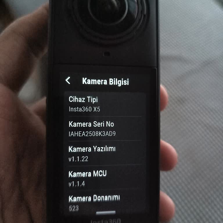 Kullanılmış Insta360 X5 Kameranın Gönderilmesi Ve Mısra’nın Saygısız İletişimi
