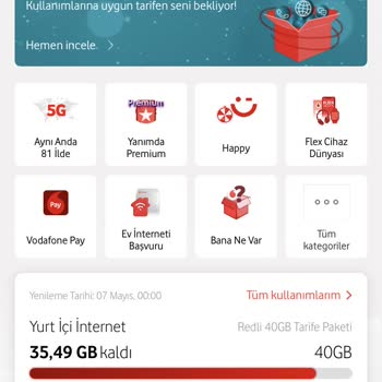Vodafone Faturasındaki Yüksek İnternet Aşım Ücreti İçin Haksız Şikayet