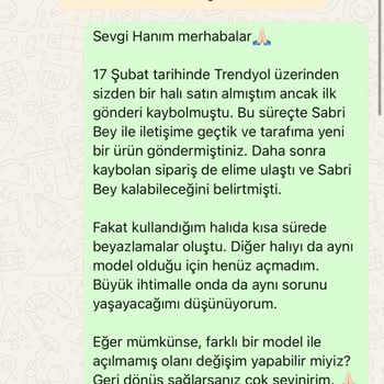 Ayıplı Halı 1 Ayda Deforme, Şirket Çözüm Sunmadı