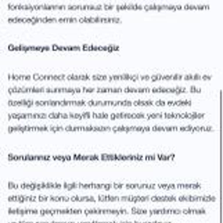 Buzdolabımın Kamera Özelliği Tek Taraflı Olarak Kaldırıldı