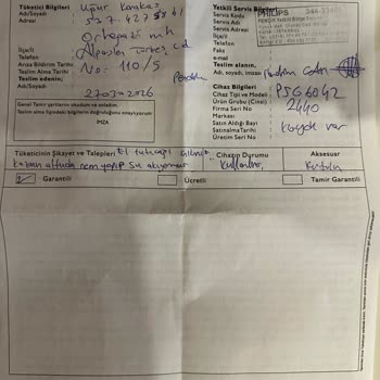 Kazan Altından Sürekli Su Kaçağı Ve Tekrarlanan Servis Hataları Nedeniyle Ürün Değişimi Talebi