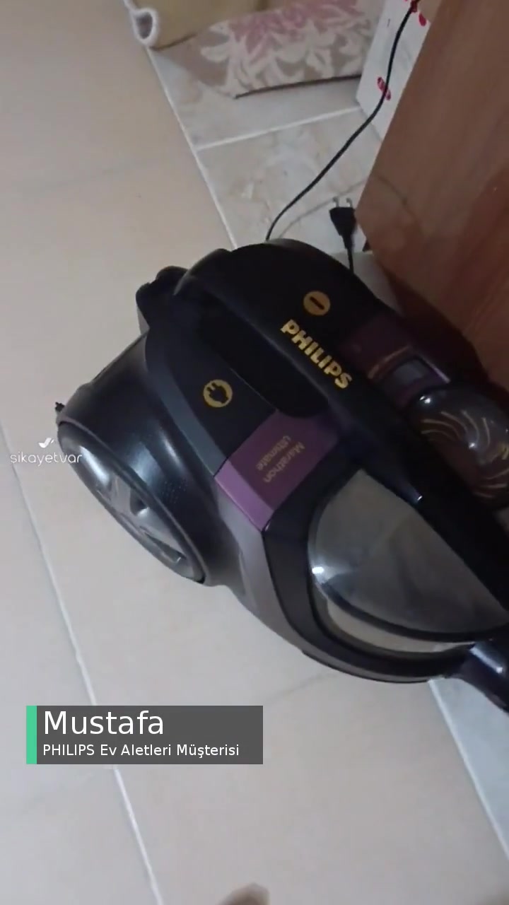 Philips Elektrikli Süpürge Sıkıntısı! videonun kapak resmi