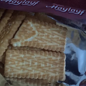 Ülker Haylayf Bisküvi Üst Üste Basılmış Hata Çay Keyfi Yarıda Kaldı