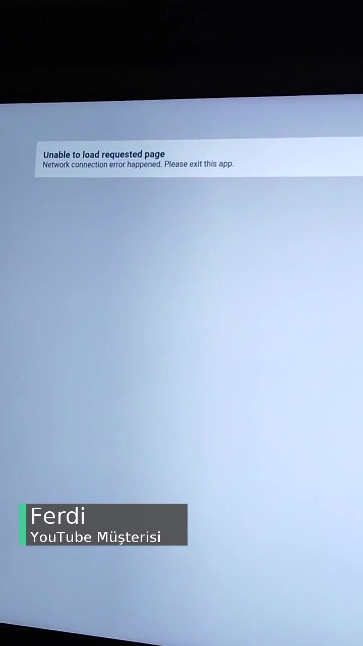 Televizyondan Youtube.com'a Giriş Yapamıyorum! videonun kapak resmi