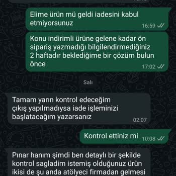 Ön Sipariş Bilgilendirme Eksikliği, Kargo Bilgisi Yokluğu Ve İade Reddi