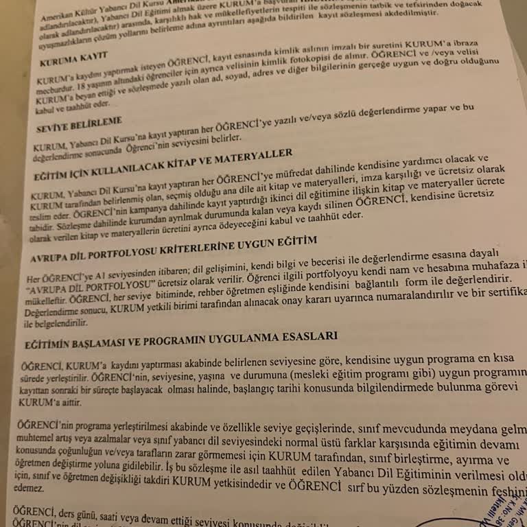 Kursa Katılmadan 27 Bin TL İcra Takibi