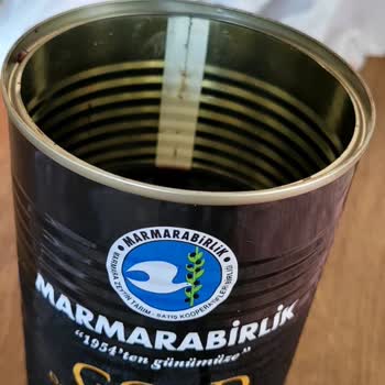 MarmaraBirlik Zeytin Tenekelerinde Pas Ve İletişim Eksikliği