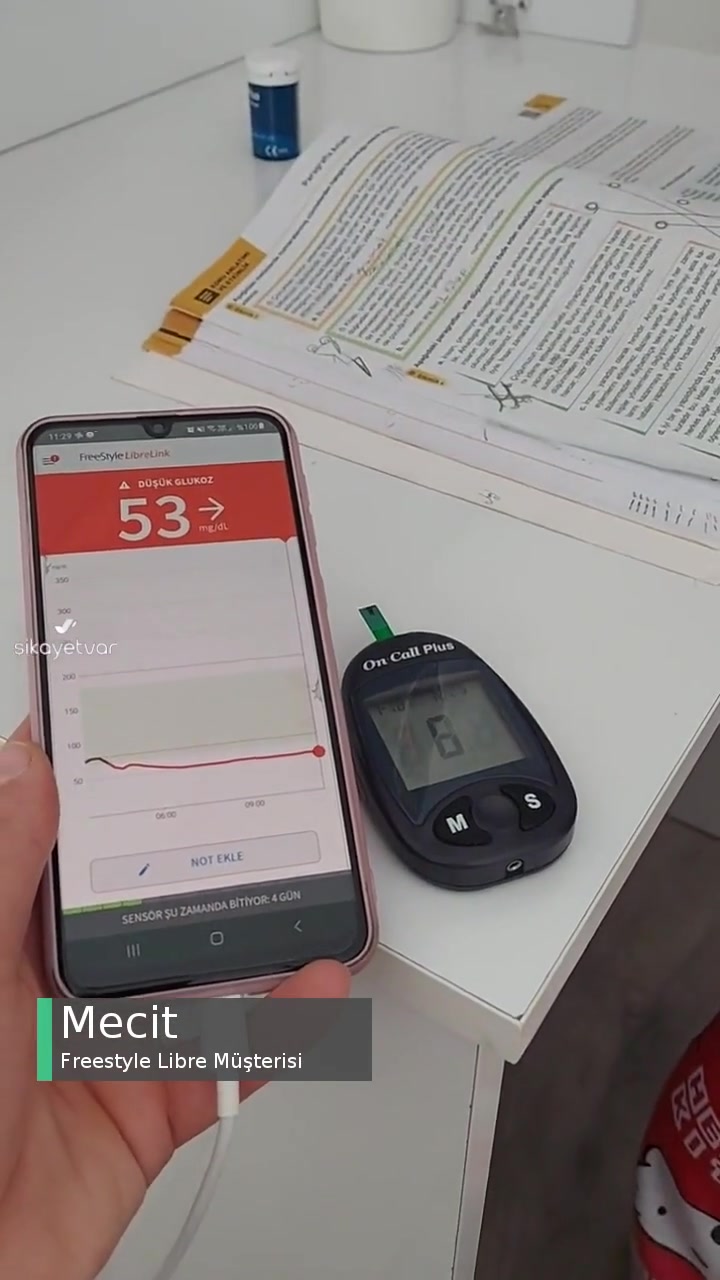 Freestyle Libre Sensör Hatası Düzgün Olmuyor videonun kapak resmi