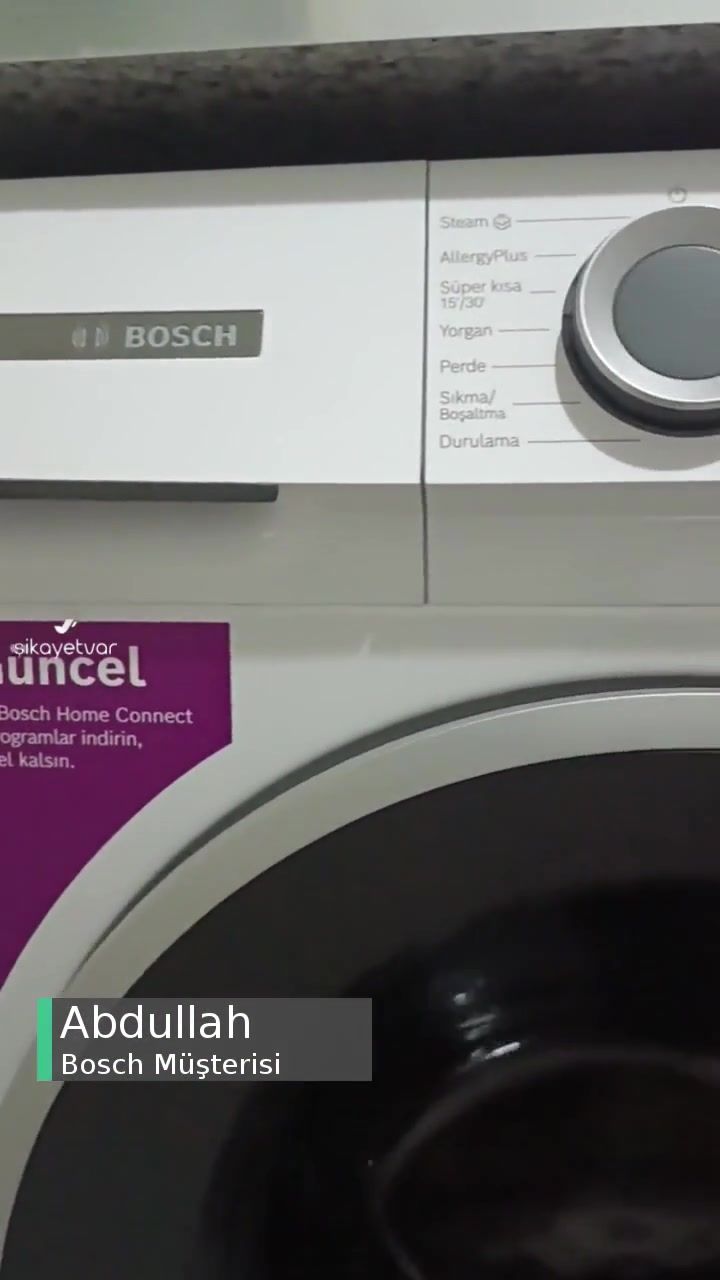Bosch Serie 6 Ses Sorunu videonun kapak resmi