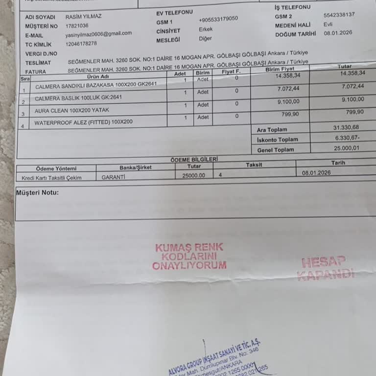 Doğtaş Baza Teslim Edilmedi, Üç Ay Bekleme Sonrası Mağduriyet