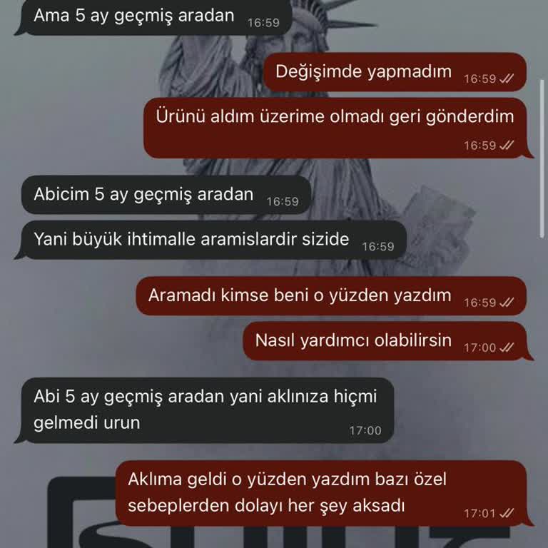 Ferell Moda Ürün İadesi Reddedildi, 3600 TL Geri Ödeme Alınamadı