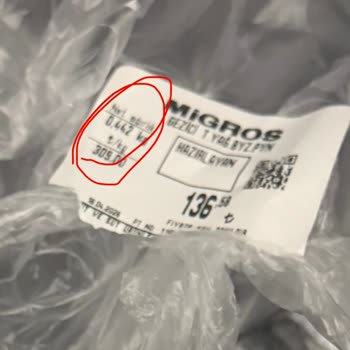 Migros Kastamonu Sanal Markette Beyaz Peynir Gramajı Ve Parça Parça Gönderilmesi Şikayeti